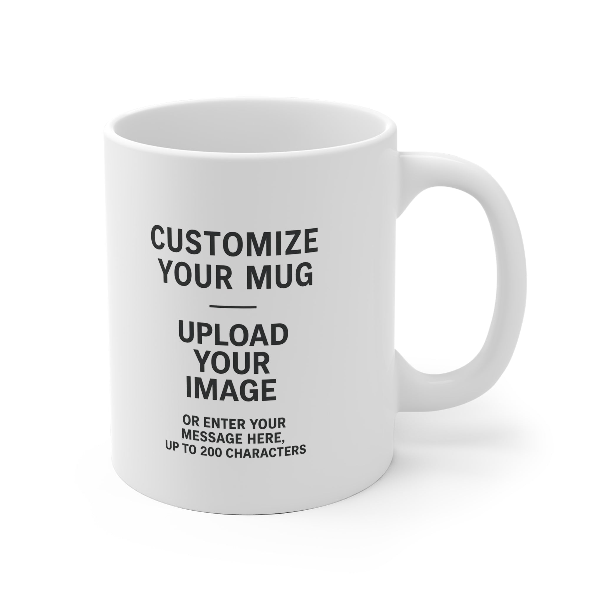 Personalized Ceramic Mug, Custom Coffee Cup, Unique Gift for Tea Lovers, Customizable Mug, Perfect for Birthdays & Holidays
